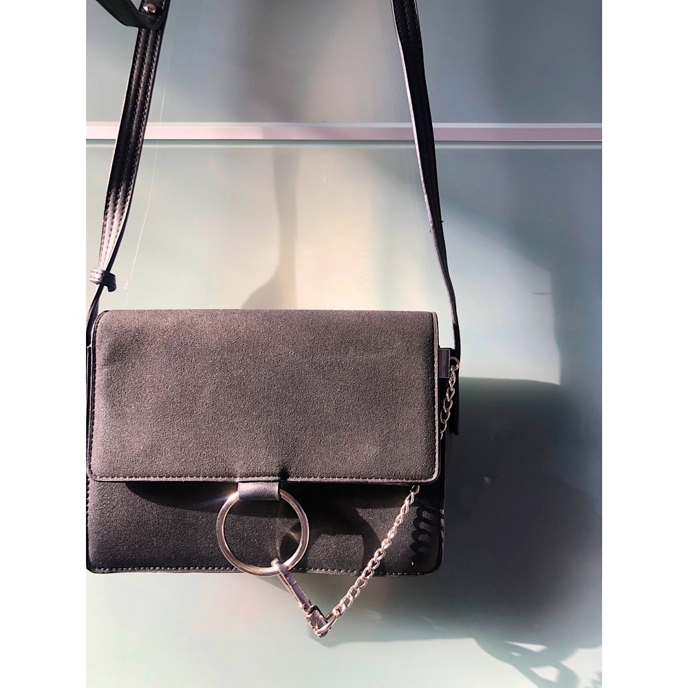 Lulus black leather crossbody